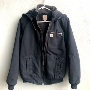 Carhartt Black Wildwood Jacket Size Small 4-6